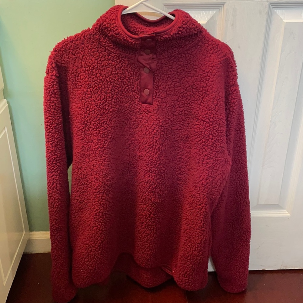 Burgundy Pullover